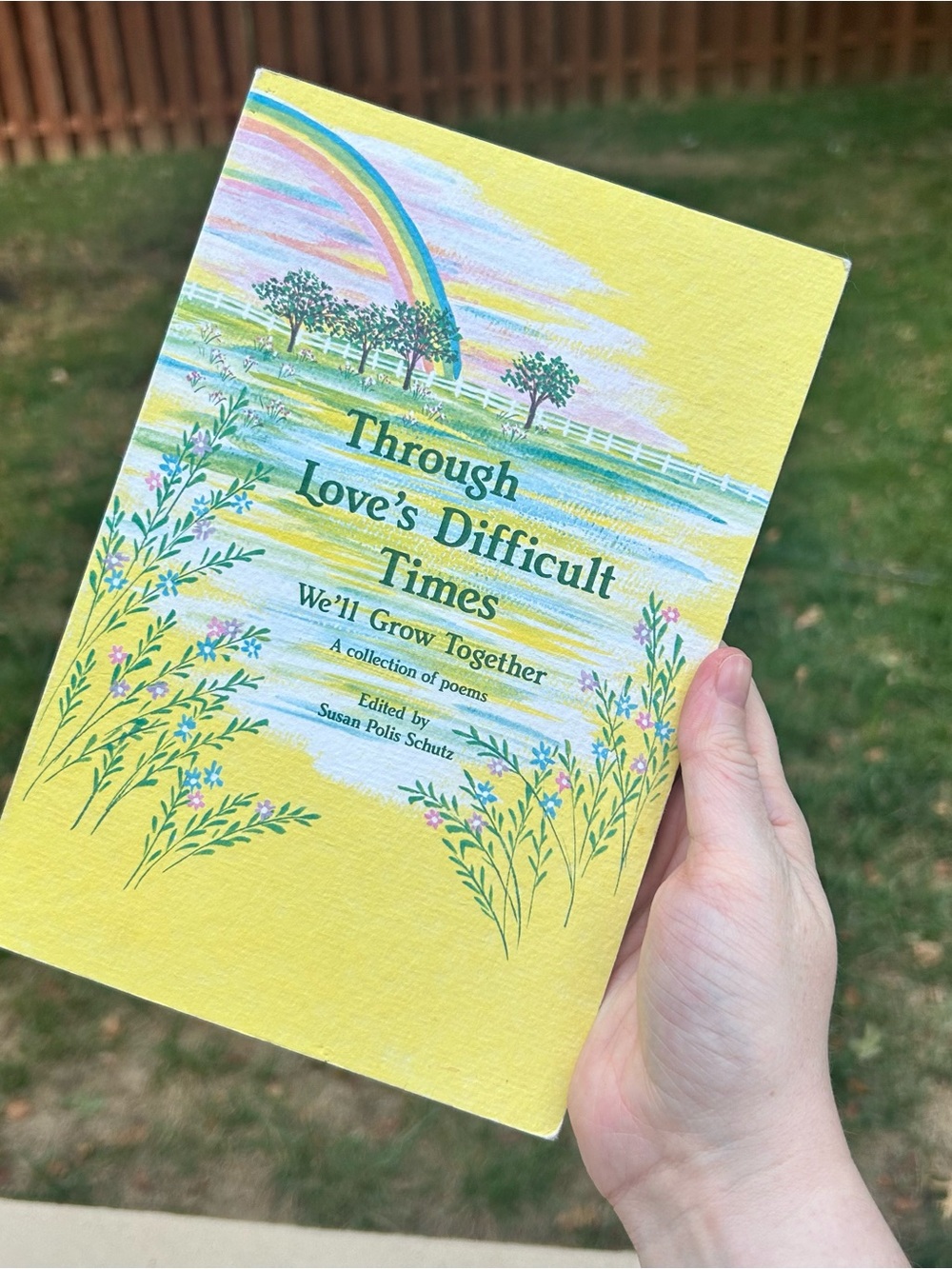 Vintage Poem Book ‘Through Love’s Difficult Times’